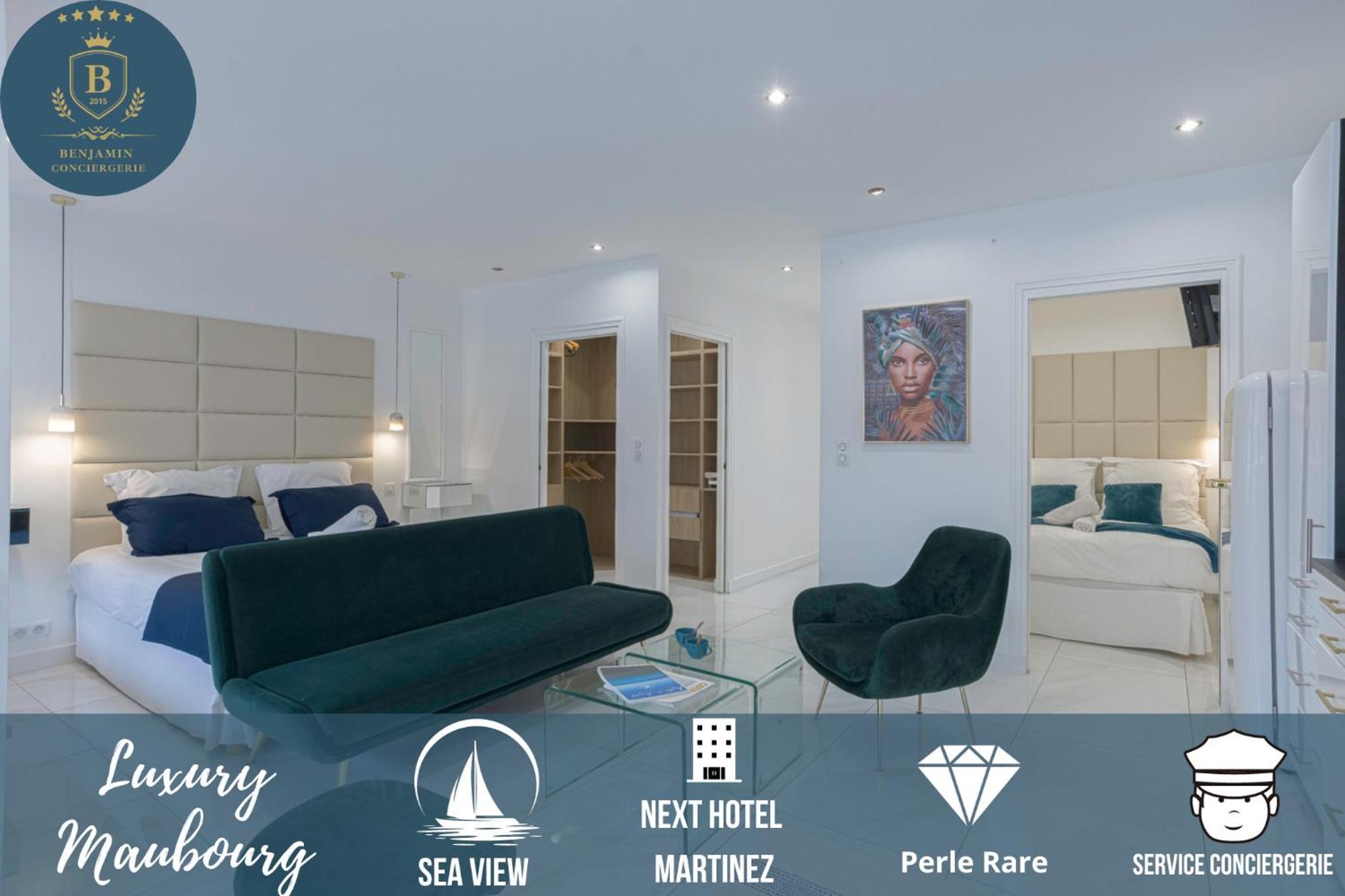 Apartamento Luxury Maubourg - Vue - Croisette 50m - Clim - Terrasse Cannes